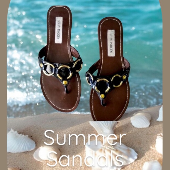 STEVE MADDEN Swindlee Sandal  Size 7.5 - Picture 6 of 16